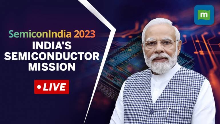 LIVE: PM Modi inaugurates Semicon India 2023 | Foxconn, AMD, Micron attend conference