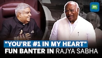 'Your heart is very large but...': VP Jagdeep Dhankar and Mallikarjun Kharge's banter in Rajya Sabha